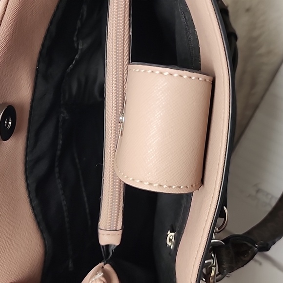 GUESS Factory Ranato Color-Block Logo Satchel - Picture 6 of 11